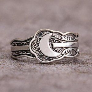 CrEsCeNt MoOn BOHO RiNg